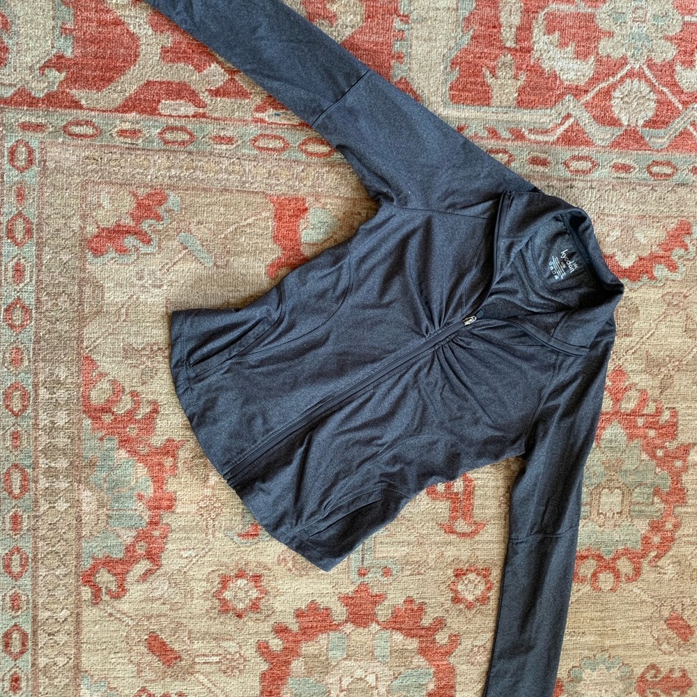Zip up athleisure jacket